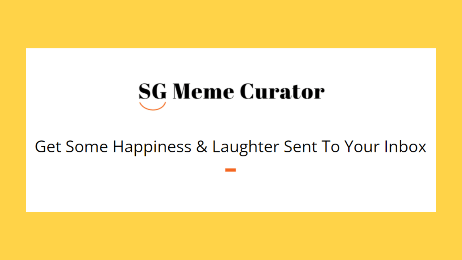 SG Meme Curator cover